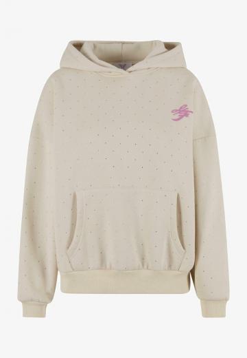 Пуловер с капюшоном