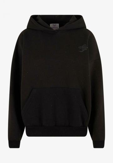 Пуловер с капюшоном