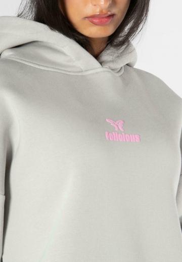 Пуловер с капюшоном