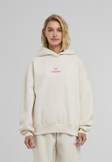 Пуловер с капюшоном