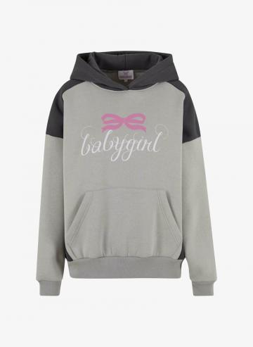 Пуловер с капюшоном