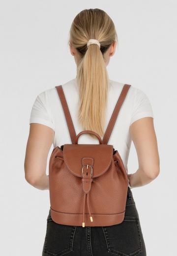 Кожаный рюкзак