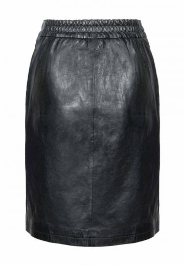 Кожаная юбка