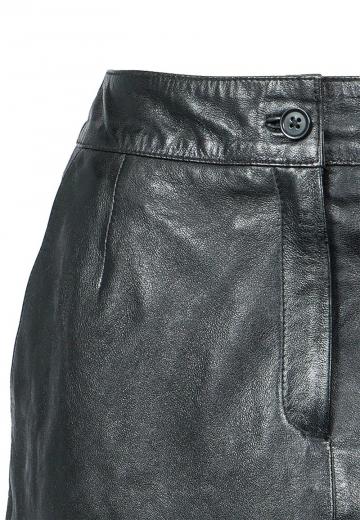 Кожаная юбка