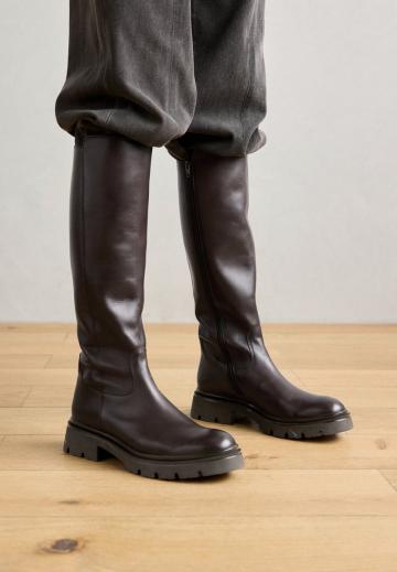 Сапоги на платформе