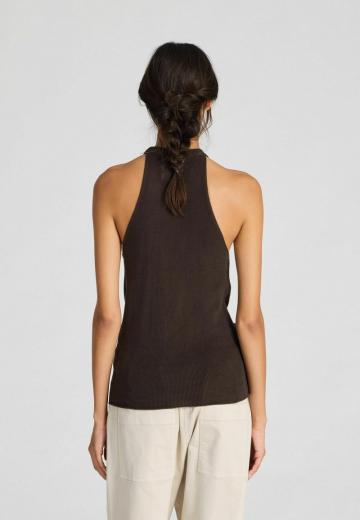 Пуловер без рукавов