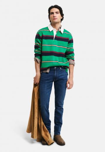 Прямые джинсы