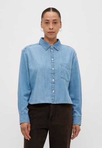 Джинсовая блузка