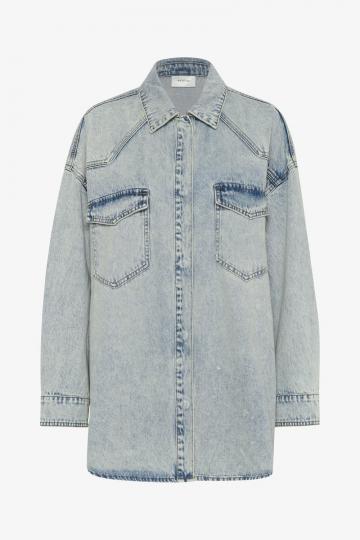 Джинсовая блузка