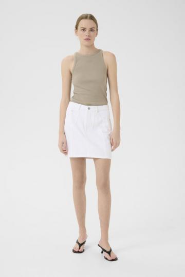 Юбка с накладными карманами