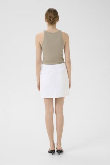 Юбка с накладными карманами