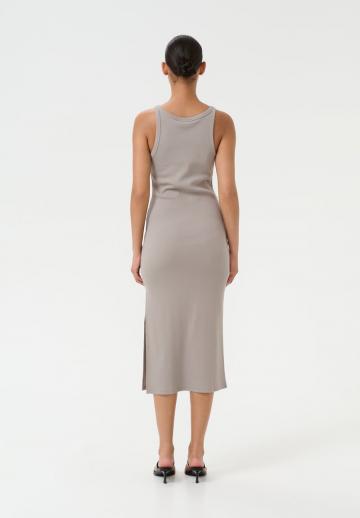 Вязаное платье