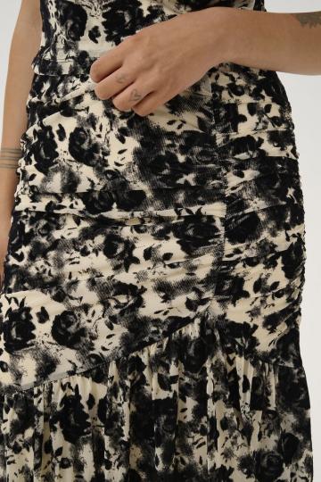 Вязаная юбка