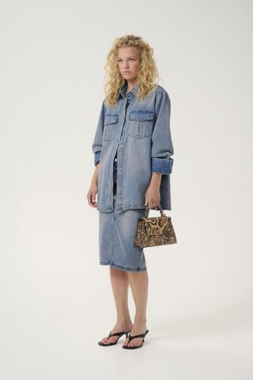 Джинсовая блузка