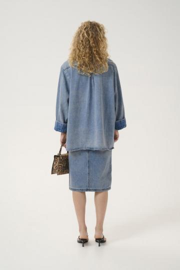 Джинсовая блузка