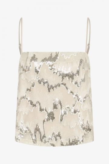 Топ на бретельках