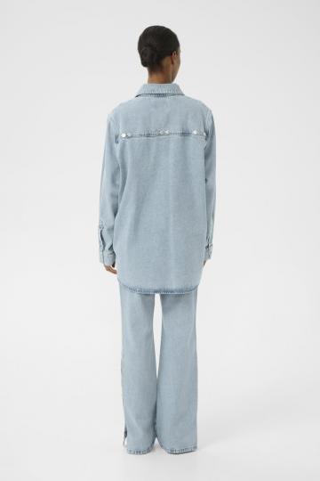 Джинсовая блузка