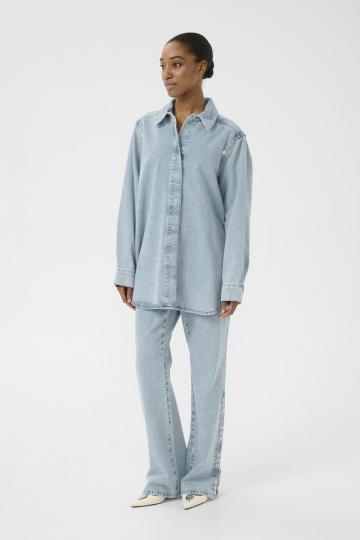 Джинсовая блузка