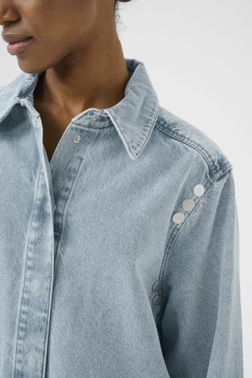 Джинсовая блузка