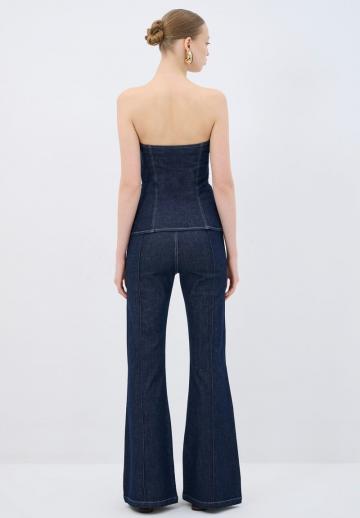 Джинсовая блузка