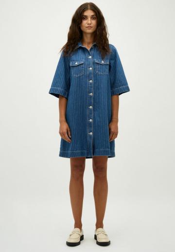 Джинсовое платье