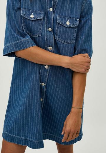 Джинсовое платье