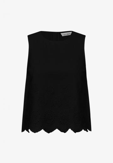 Блузка без рукавов