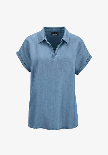 Джинсовая блузка