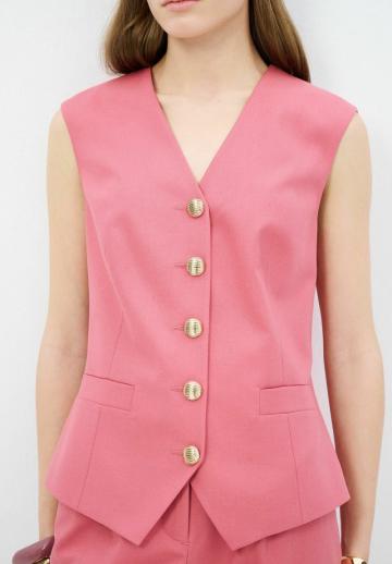 Джинсовая жилетка