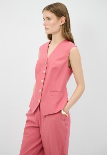 Джинсовая жилетка