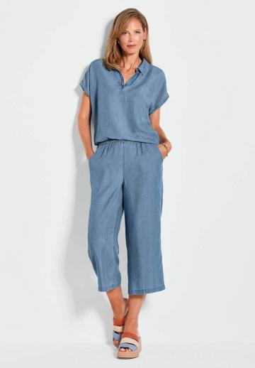 Джинсовая блузка