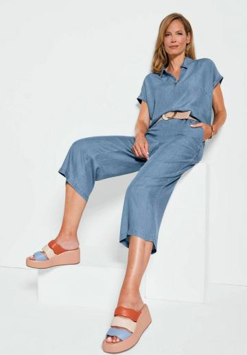 Джинсовая блузка