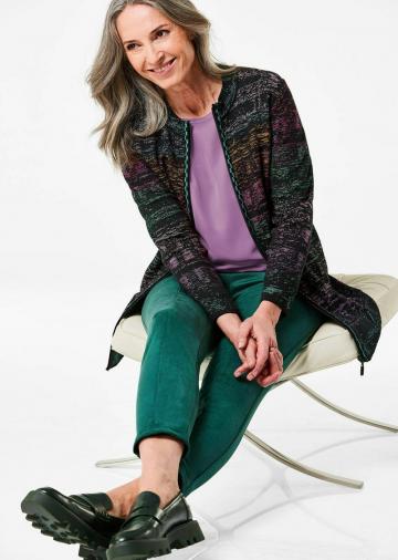 Длинный жилет