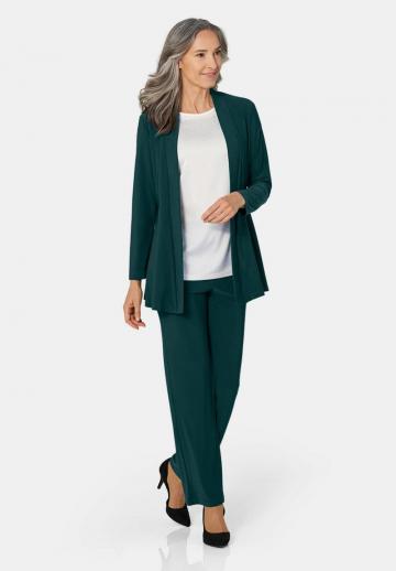 Длинный жилет