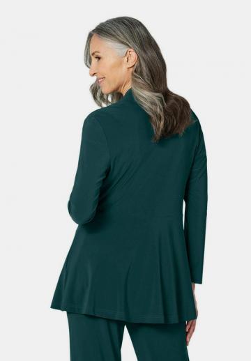 Длинный жилет