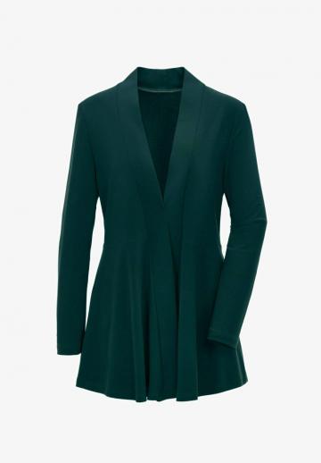 Длинный жилет