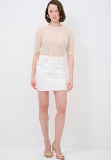 Джинсовая юбка