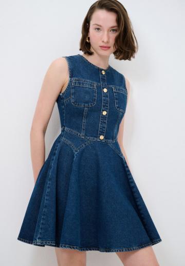 Джинсовая жилетка