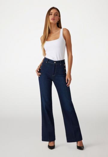 Клешеные джинсы