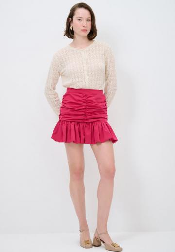 Юбка с воланами