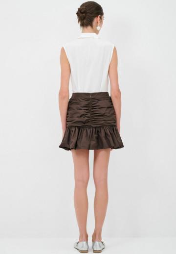 Юбка с воланами