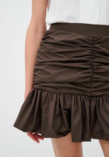 Юбка с воланами