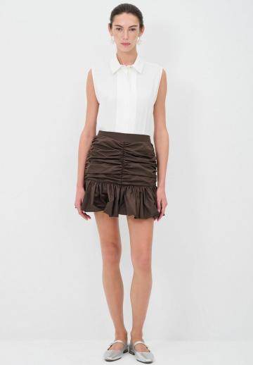 Юбка с воланами