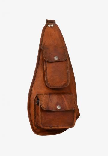 Кожаный рюкзак