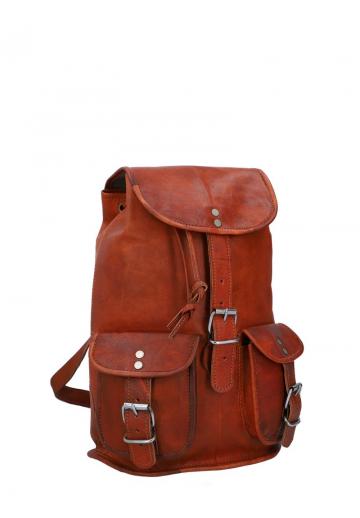 Кожаный рюкзак