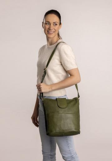 Кожаная сумка