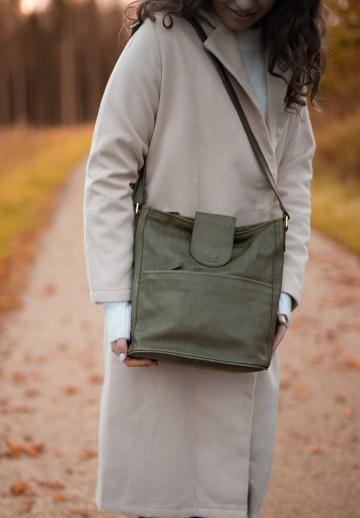 Кожаная сумка