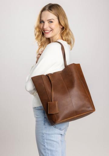 Кожаная сумка