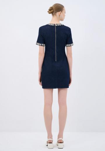 Джинсовое платье