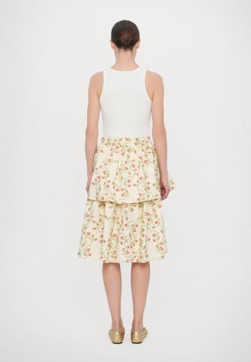 Юбка с воланами